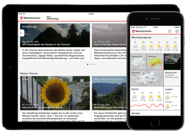 Alarmmeldungen kommen neu auch über die Wetter-App